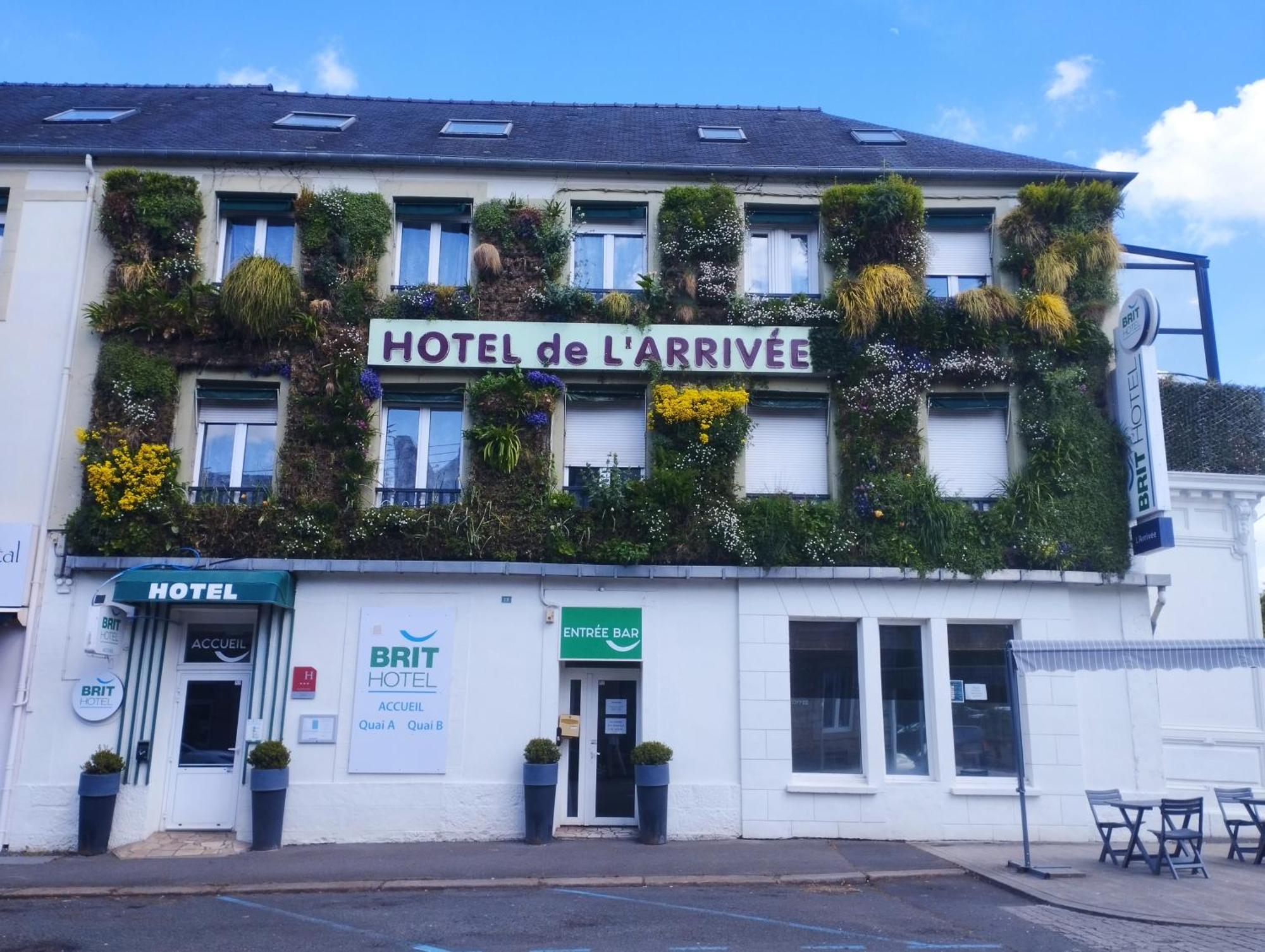 Brit Hotel L'Arrivee غينغامب المظهر الخارجي الصورة